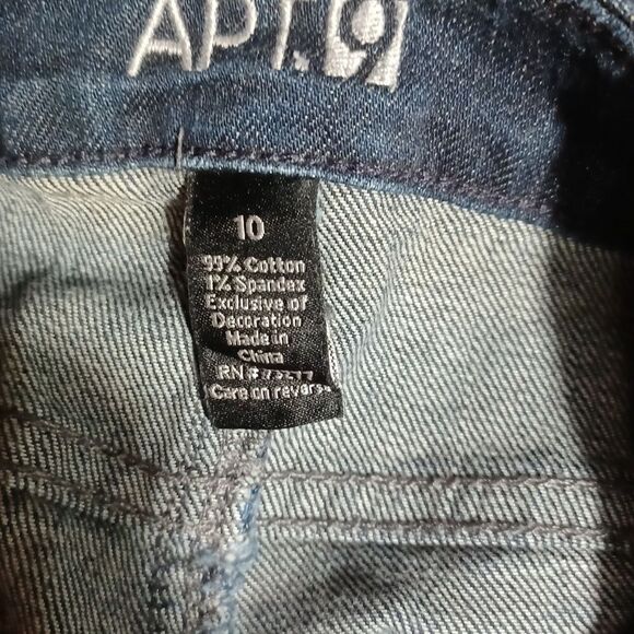 426011....Apt.9 Bootcut Jeans Size 10, 32" Waist 30" Inseam 9" Rise - Picture 6 of 6
